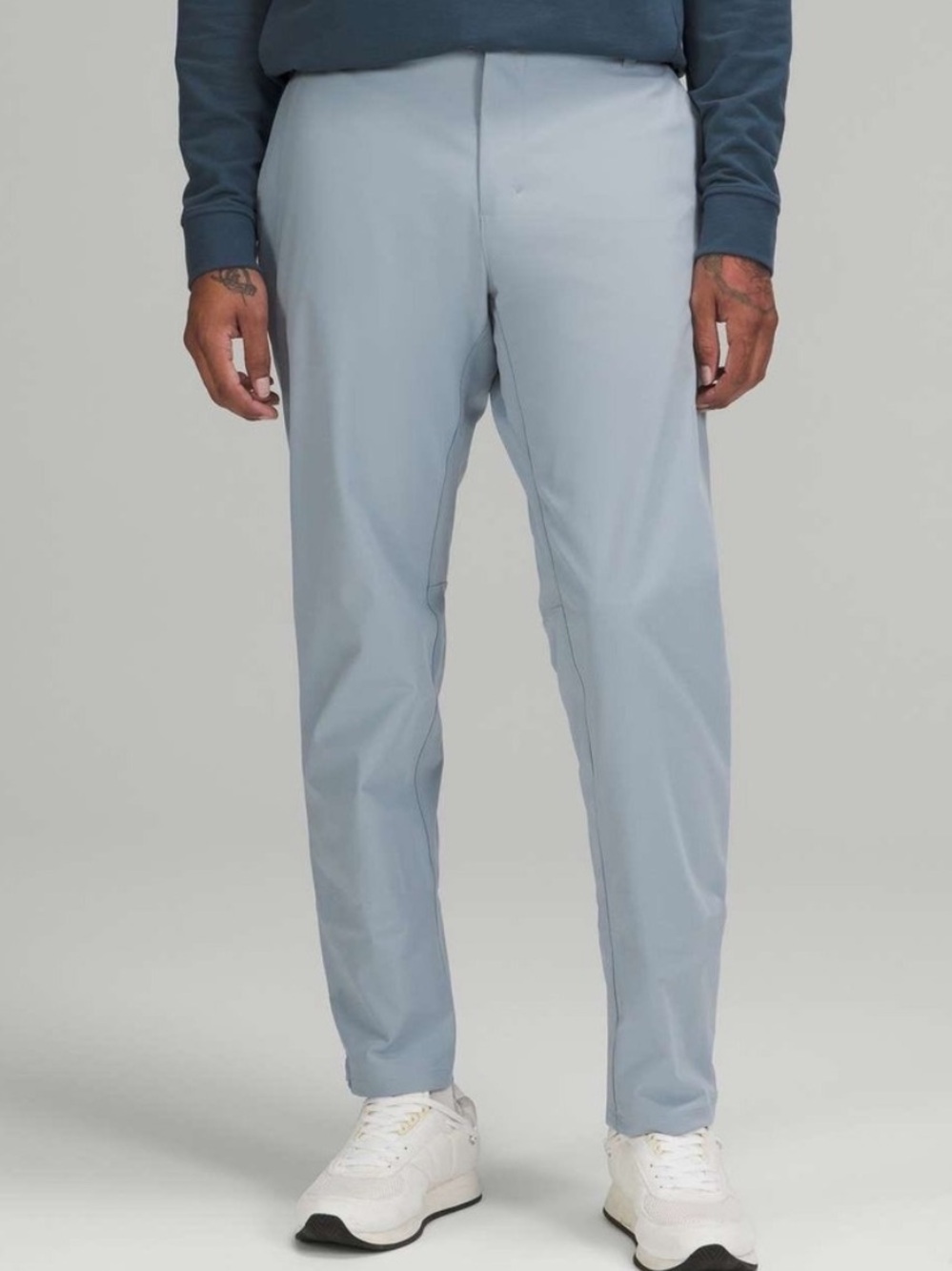 Lululemon Men’s ABC Commision Trouser Pants – Size 32 x 30 – Blue Gray